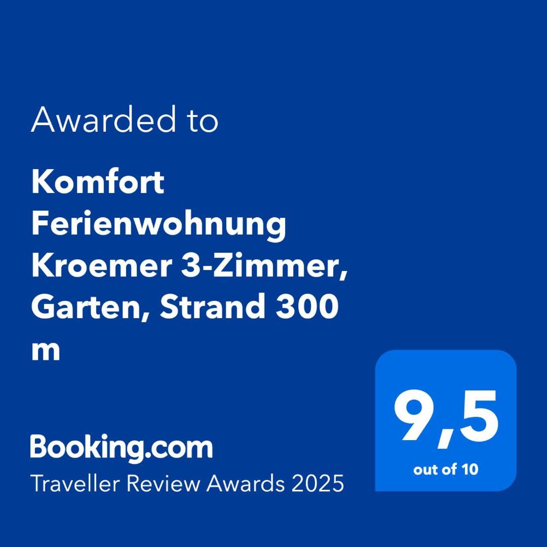 Komfort Ferienwohnung Kroemer Timmendorfer Strand Exteriör bild